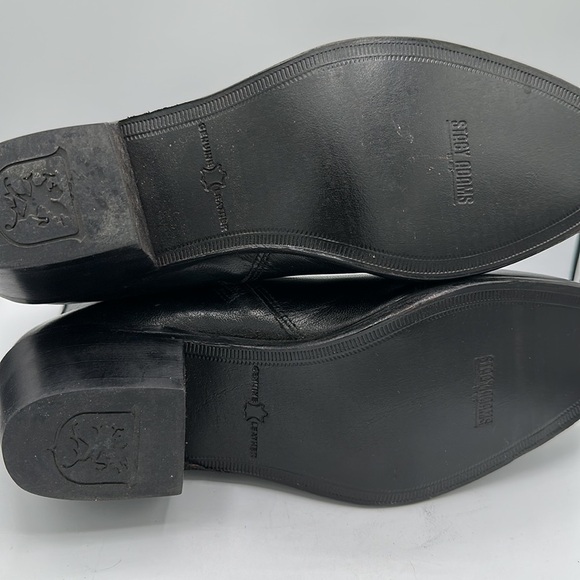 Stacy Adams Santos black men’s boots, size 8M - Picture 6 of 10